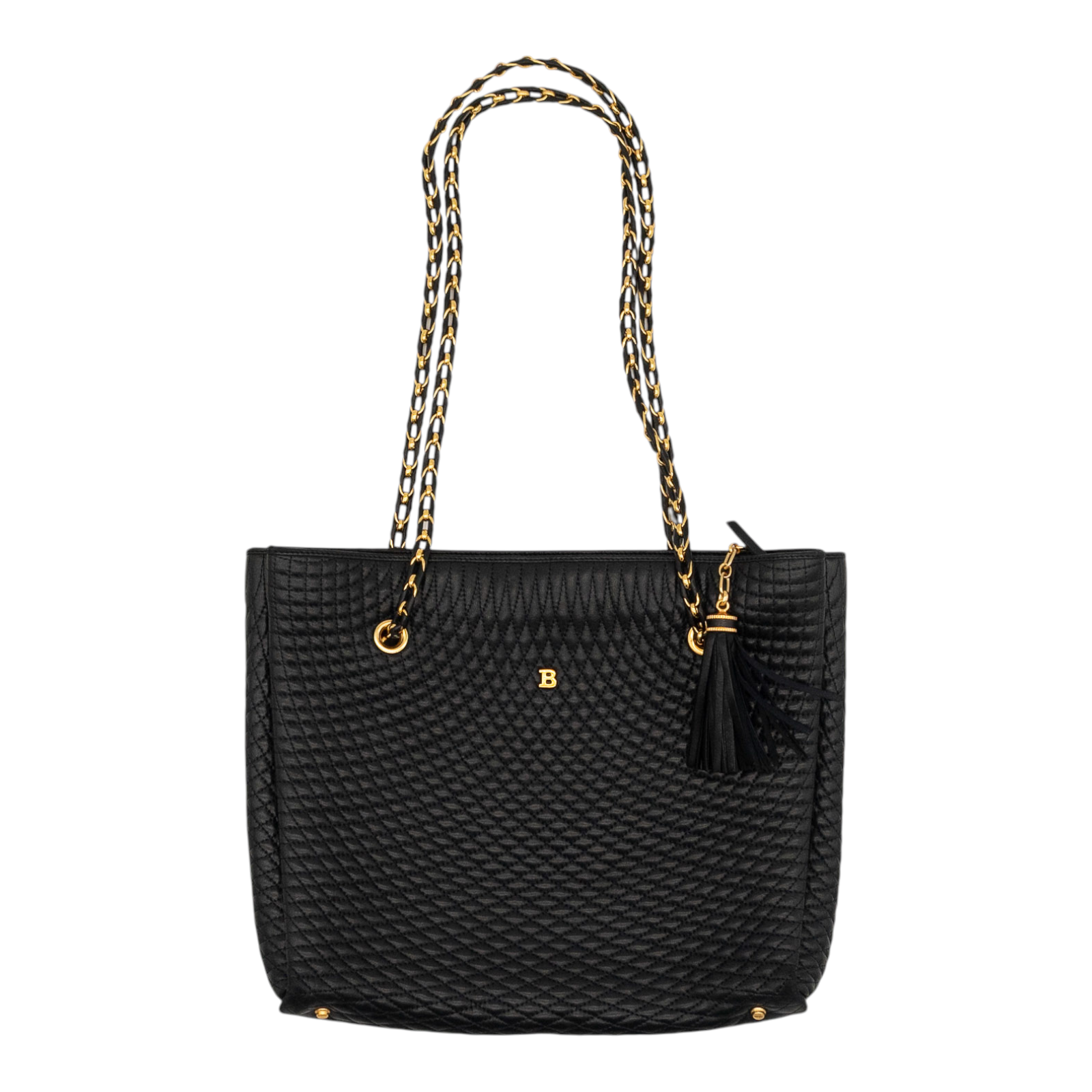 Bally Vintage Quilted Leather Shoulder Bag in Black – Connect