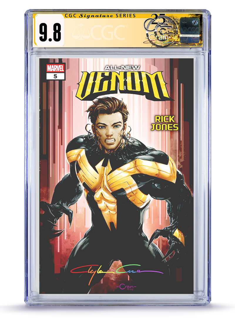 5 options: CGC Signature Series Infinity (3Color) Signed PREORDER