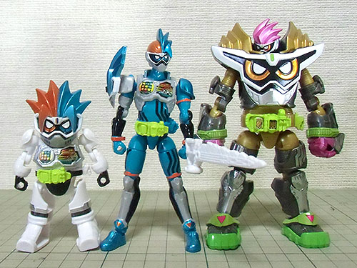 食玩 装動 仮面ライダーエグゼイド ステージ7 レビュー 繰府庵フィギュ間