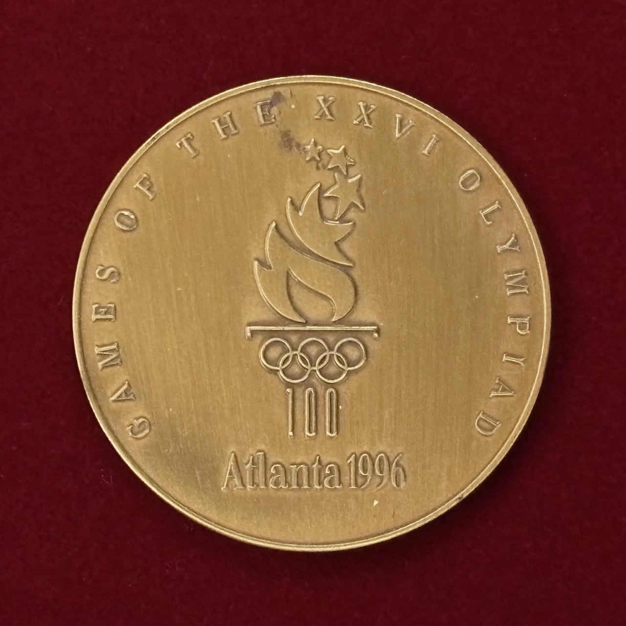 アメリカ】1996年アトランタオリンピック記念メダル［C-0000516