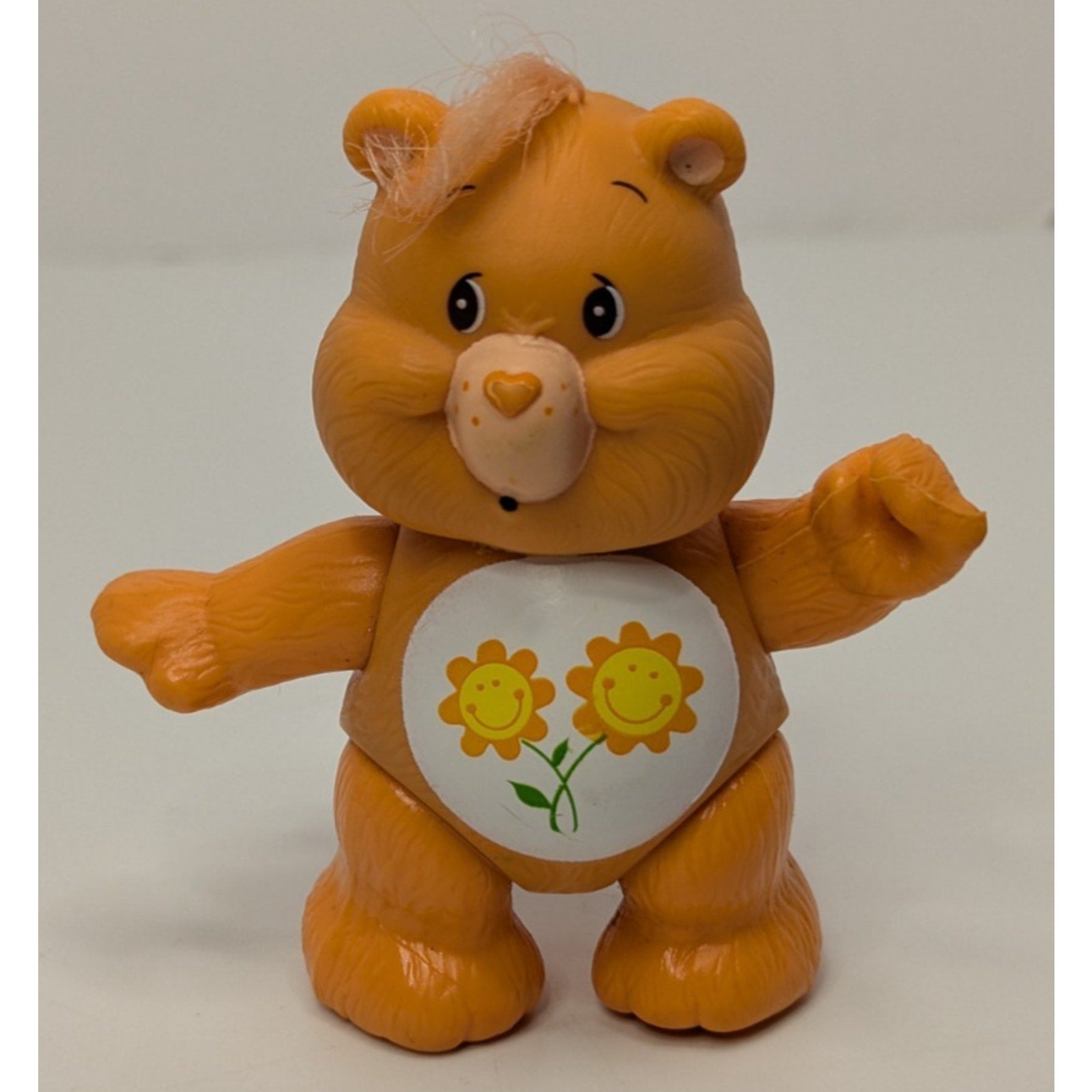 Vintage 1983 Kenner Care Bears Orange Flower Friendship Bear