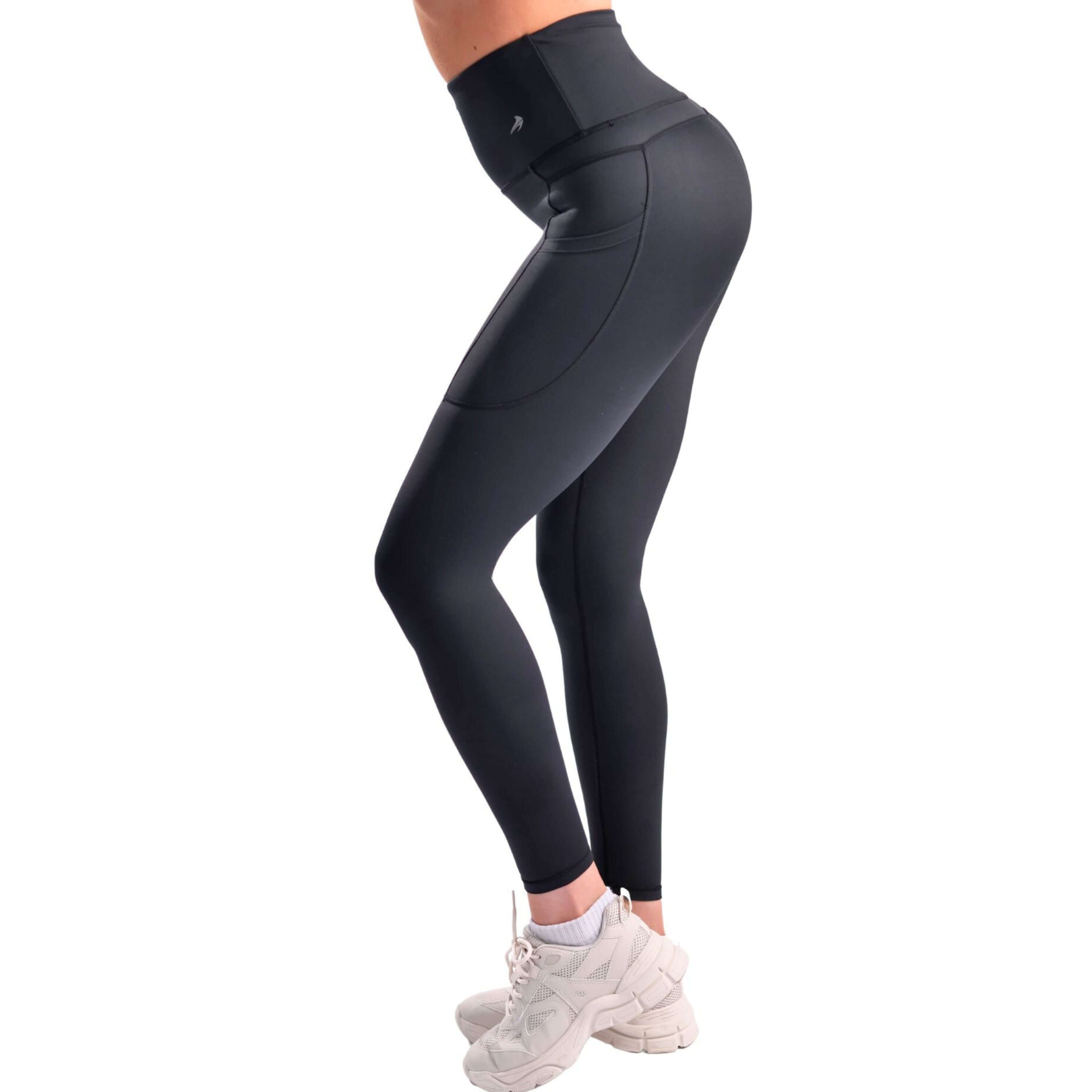 High-Performance Women's Compression Leggings - Black – CompressionZ