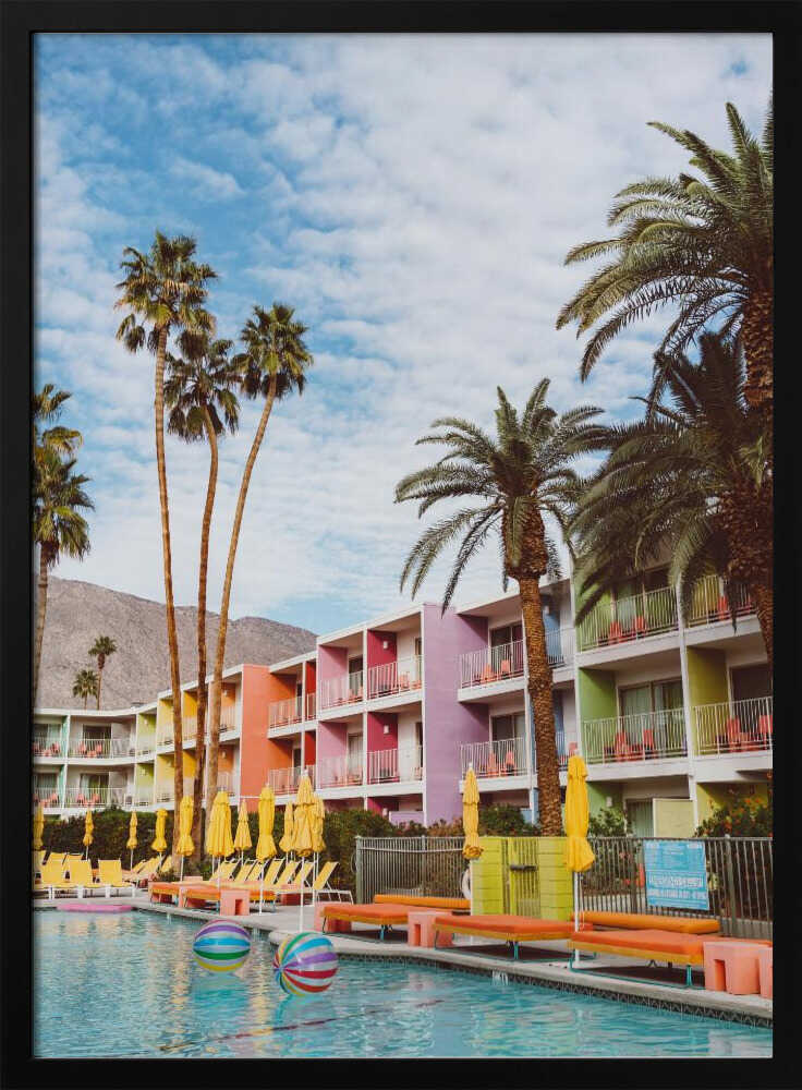 Palm Springs Pool Day VII Poster