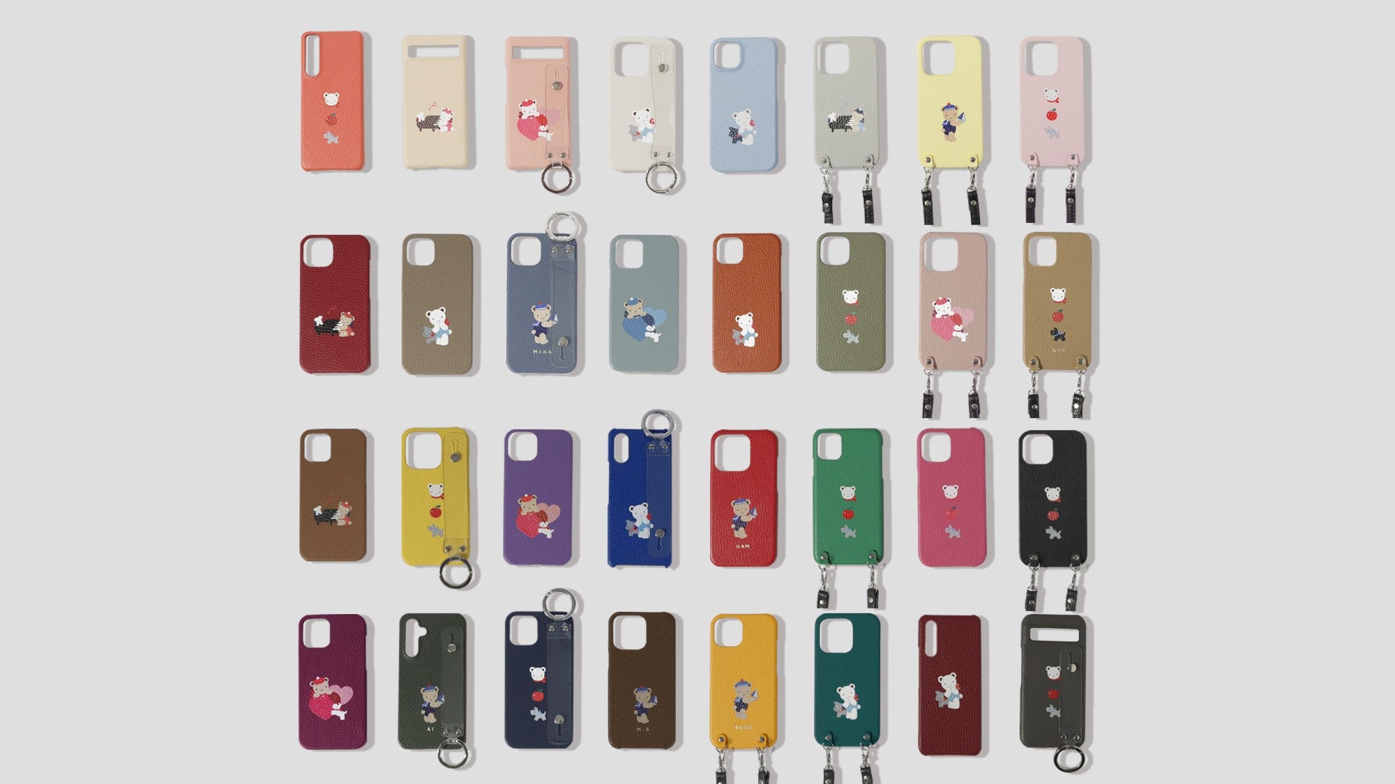 アドリアレザー32色をカラーカテゴライズ！～familiar×COVERARYコラボ