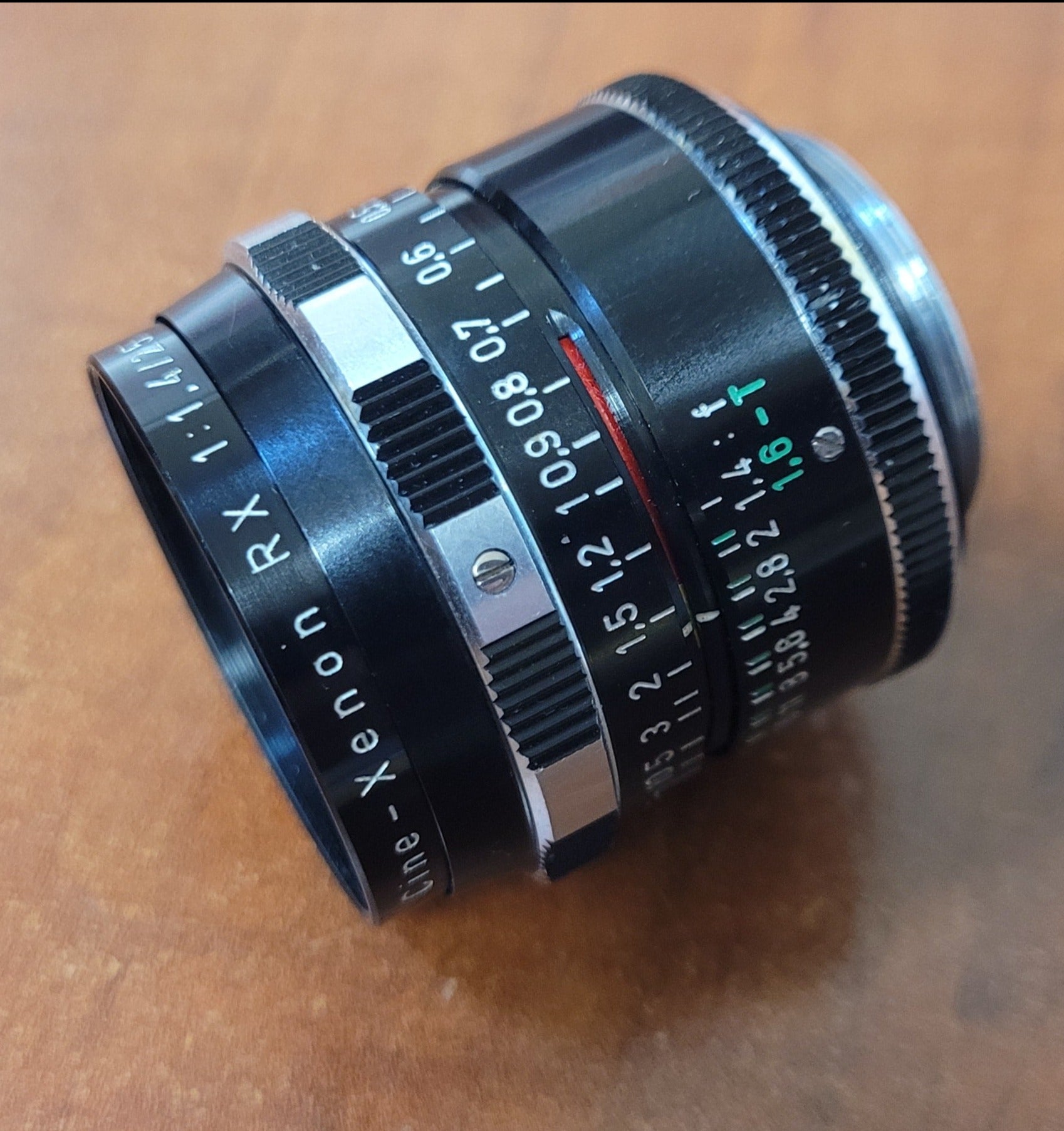 Schneider-Kreuznach Cine Xenon RX 25mm f1.4/t1.6 C Mount lens S