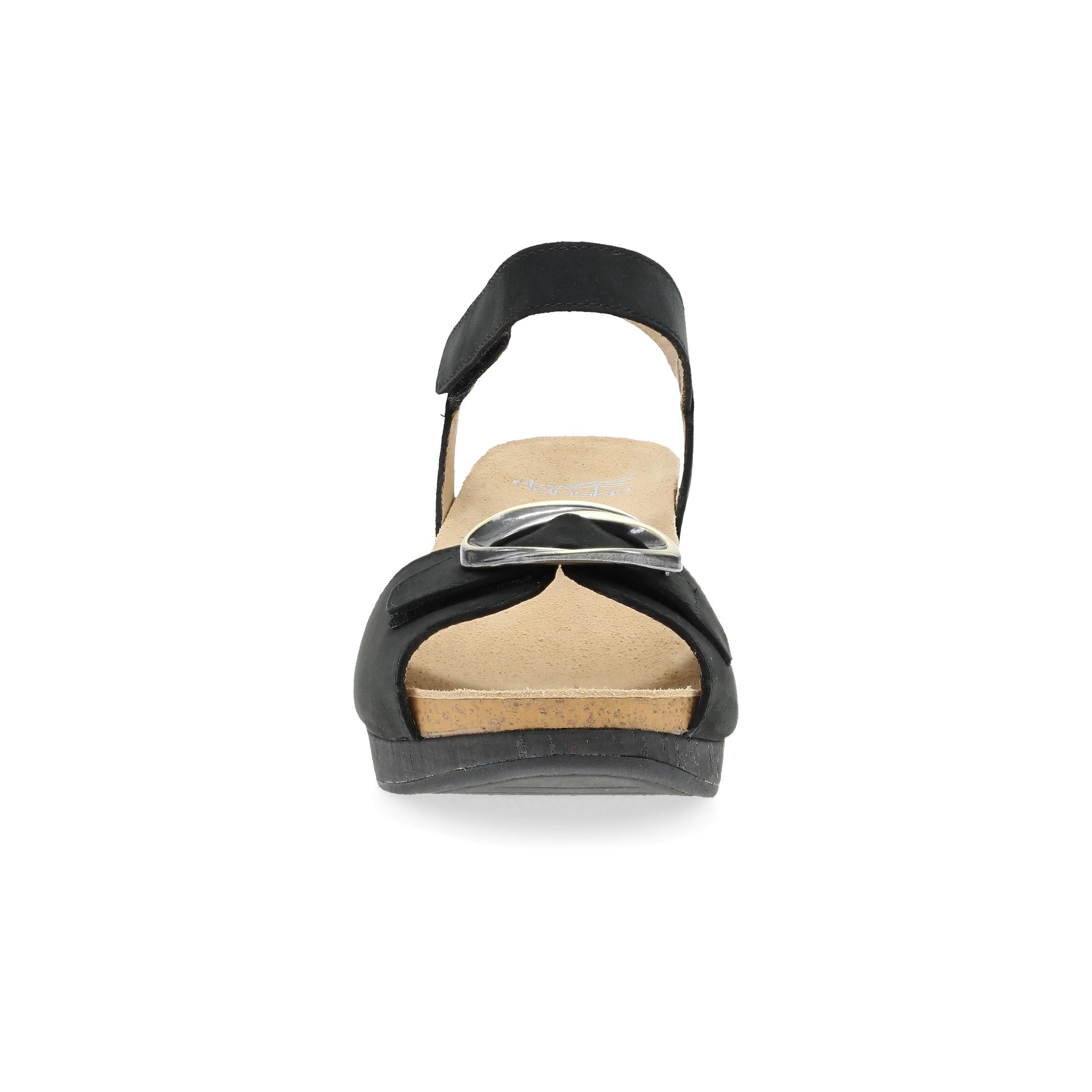 Stella Black Milled Nubuck – Dansko