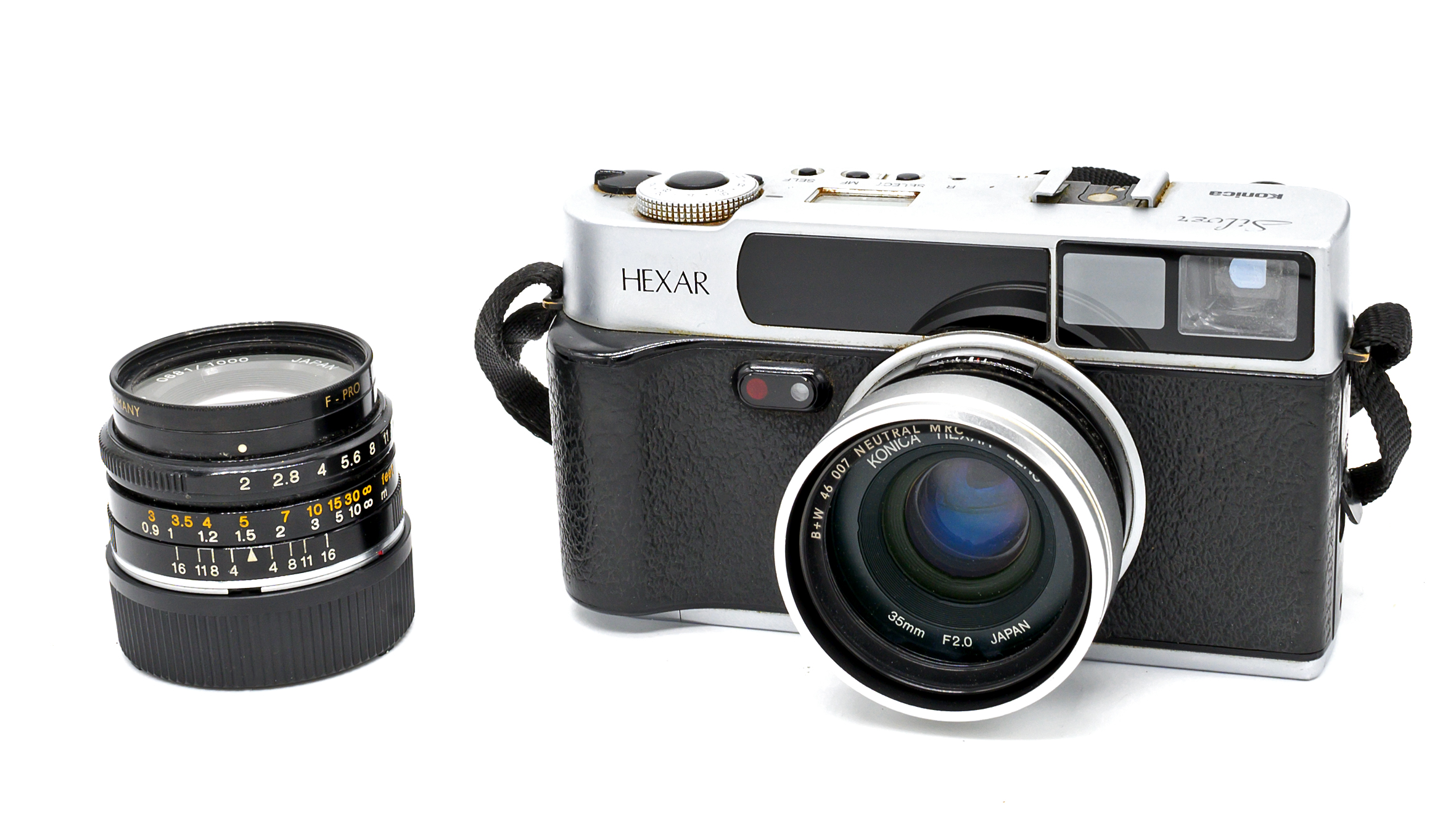 The Two Xenotars: The W-Nikkor 35mm f/1.8 & the Konica UC-Hexanon