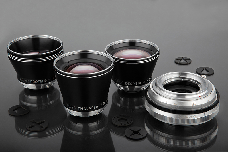 ロモグラフィー、フロント交換式レンズ「Neptune Convertible Art Lens