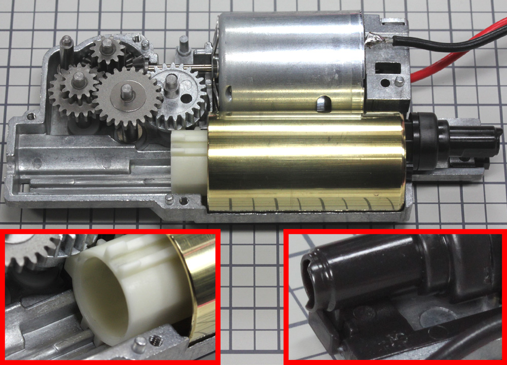 電拳 電動コンパクトマシンガン・メカボックス組み立て説明(コン電