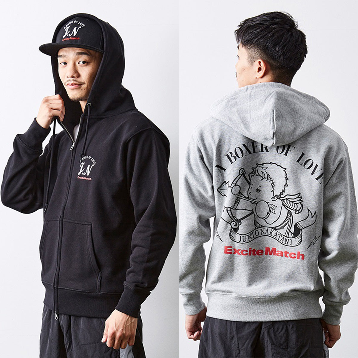 JUNTO NAKATANI × ExciteMatch】オリジナルZipUpパーカー | WOWOW百貨店