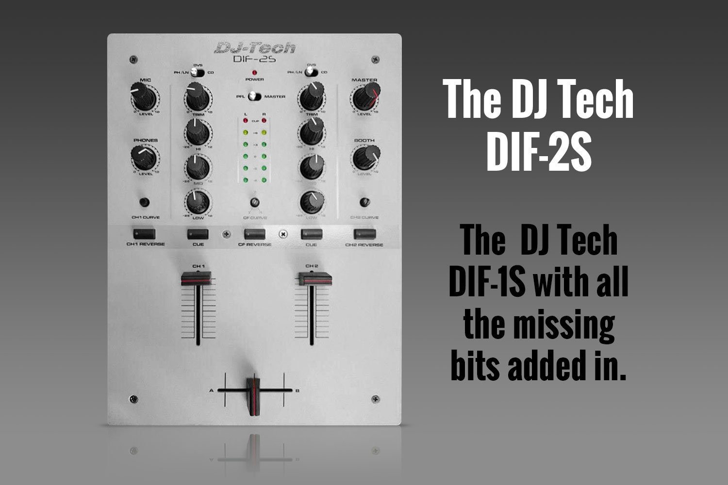SNEAK PEEK: DJ Tech DIF-2S scratch mixer