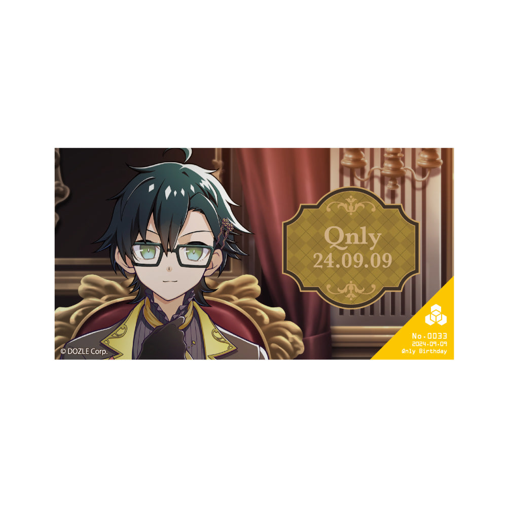 誕生日グッズ2024 ステッカー おんりー【ドズル社パスポートNo.0033
