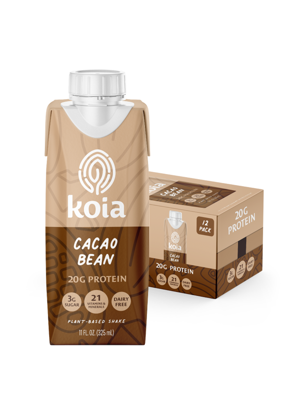 Cacao Bean Nutrition Shake | Plant-Based Protein | Koia – Drink