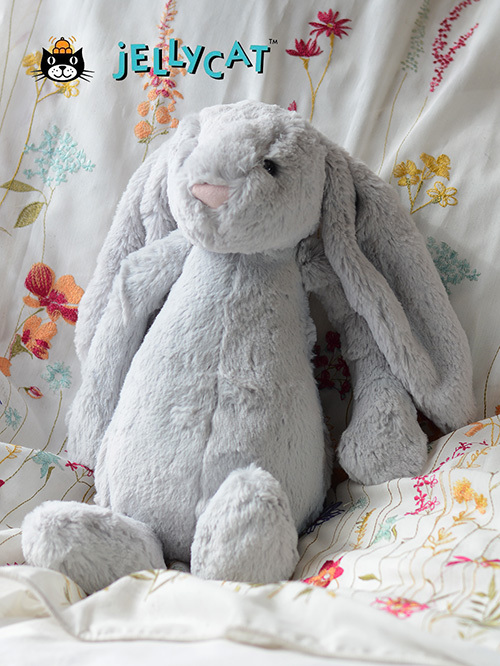 36㎝ Lサイズ】Jellycat Bashful Silver Bunny Large バシュフル