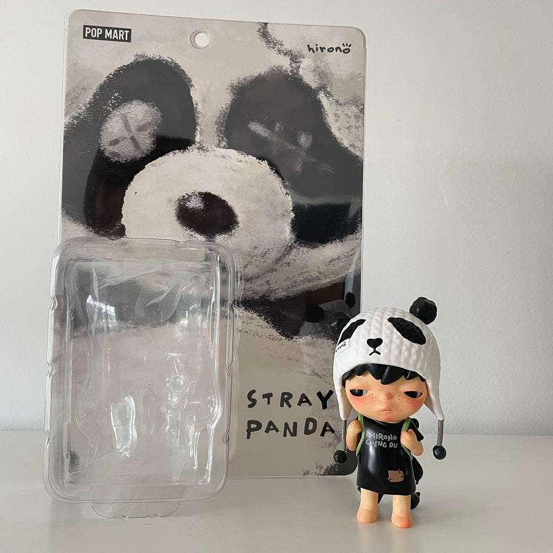 POPMART Hirono Cheng Du Stray Panda Blister Pack Figure (Limited