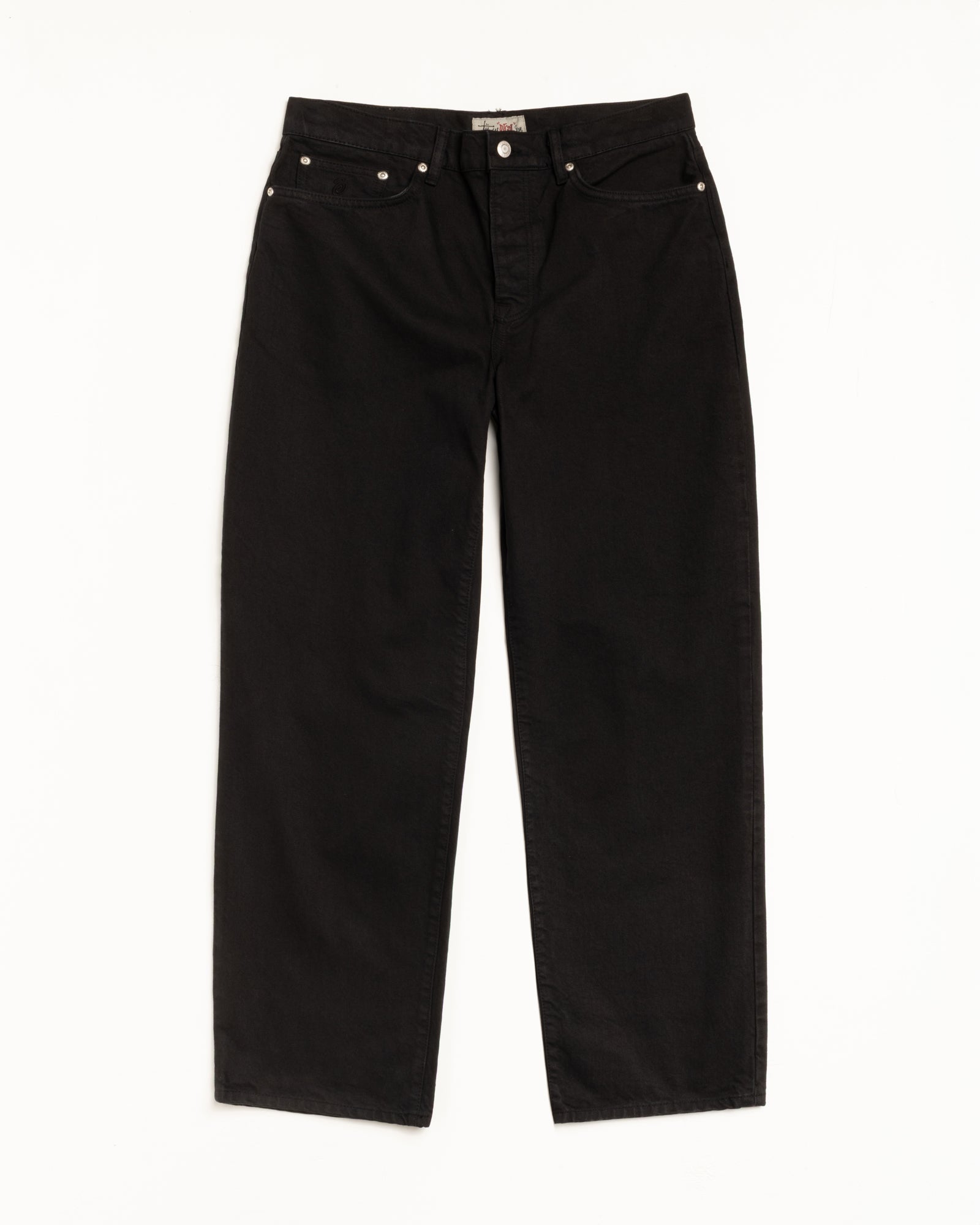 Big Ol' Jean Overdyed – Black | Pants | Stüssy Europe