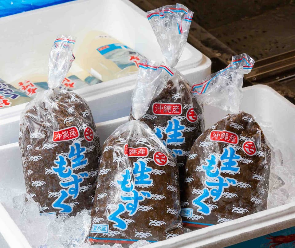 沖縄県産 生もずく1kg(冷蔵) – えびなう