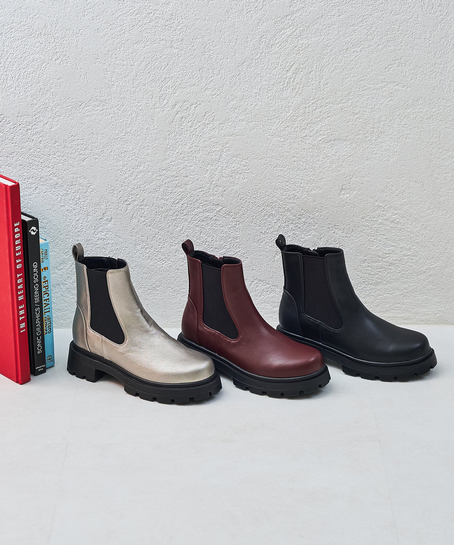 タンクソールサイドゴアショートブーツ/41414 – ORIENTALTRAFFIC