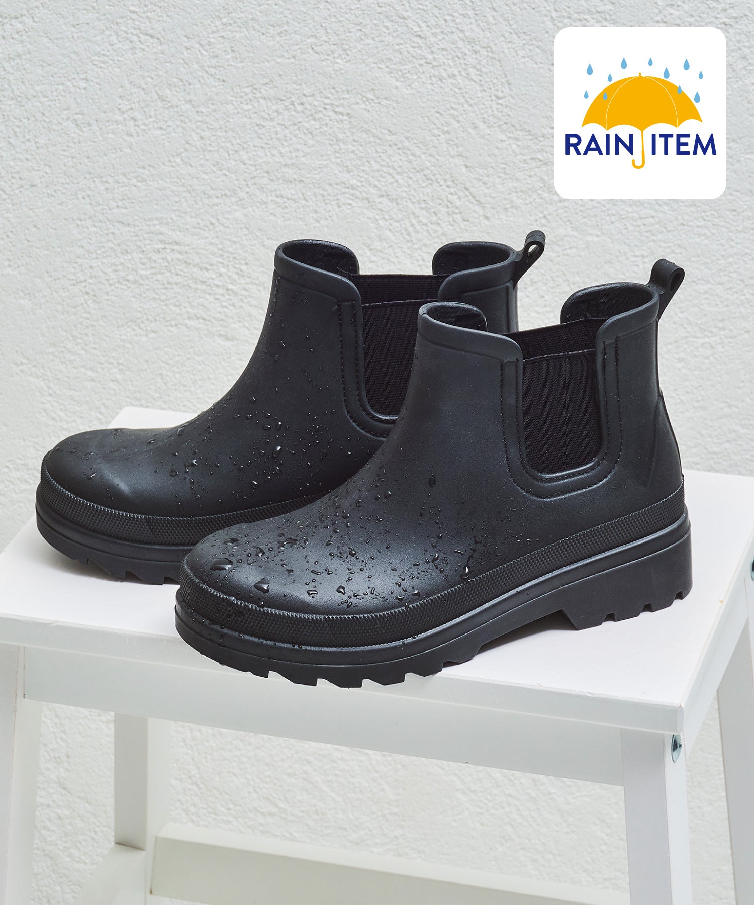 アンクル丈サイドゴア厚底レインブーツ/R-0023 – ORIENTALTRAFFIC