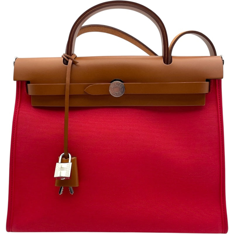 エルメス HERMES エールバッグジップPM D刻 ローズエクストリーム SV