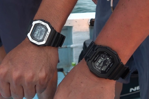 釣り時計はG-SHOCK G-LIDE【GBX-100NS】が最強！防水・タイドグラフ