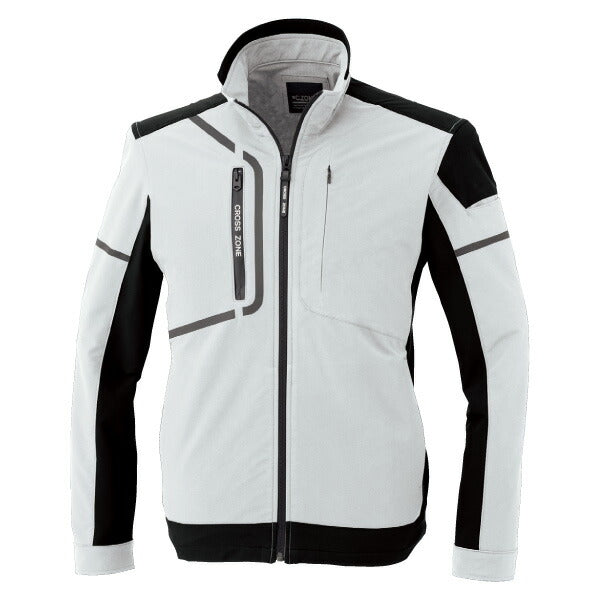 ジーベック ブルゾン クロスゾーン シルバーグレー 2520-22 XEBEC