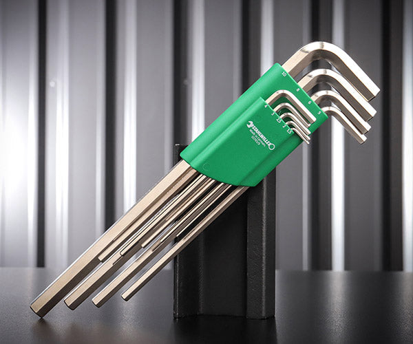 日本正規品 スタビレー 六角棒レンチセット (ロング) (10765/9