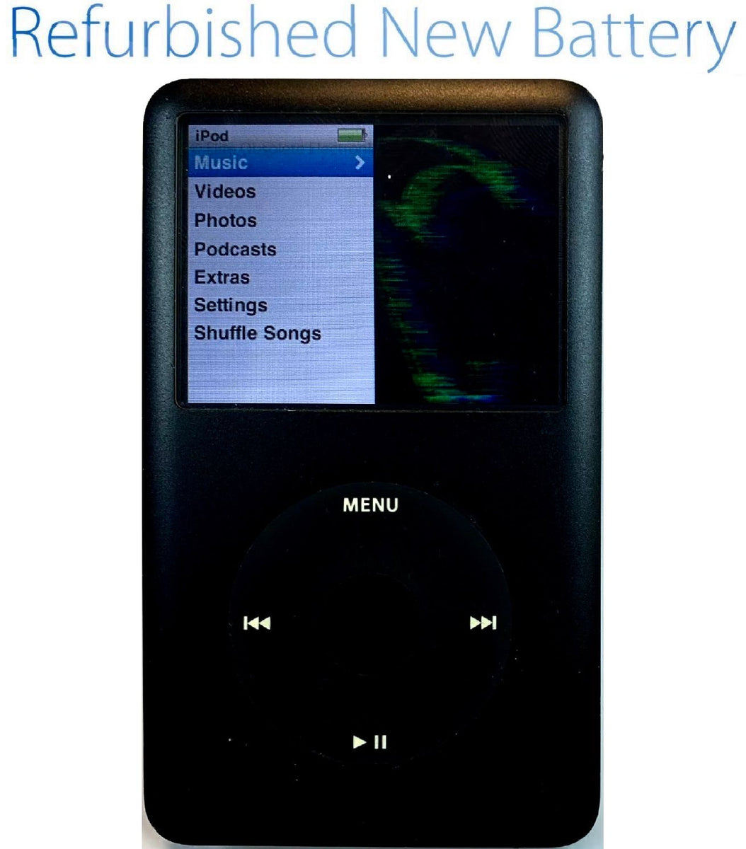 Refurbished Black Apple iPod Classic 6th & 7th Generation New