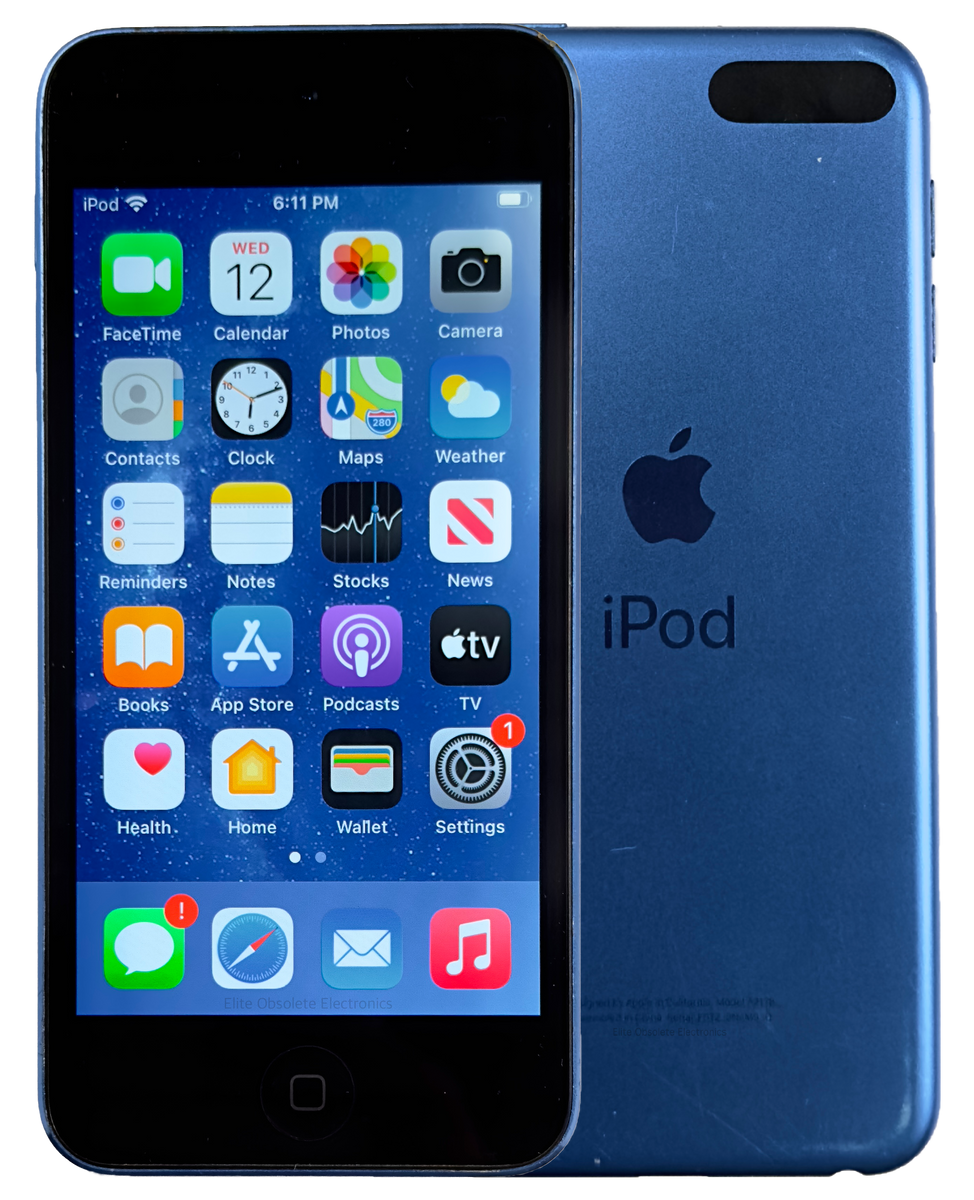 Refurbished Apple iPod Touch 7th Generation A2178 Blue & Black