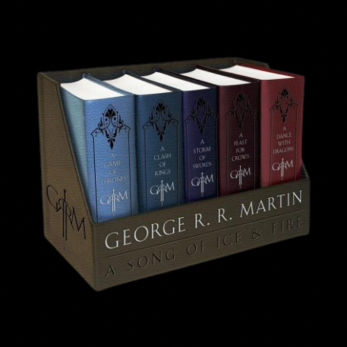 A Game of Thrones by George R R Martin, special leather cloth