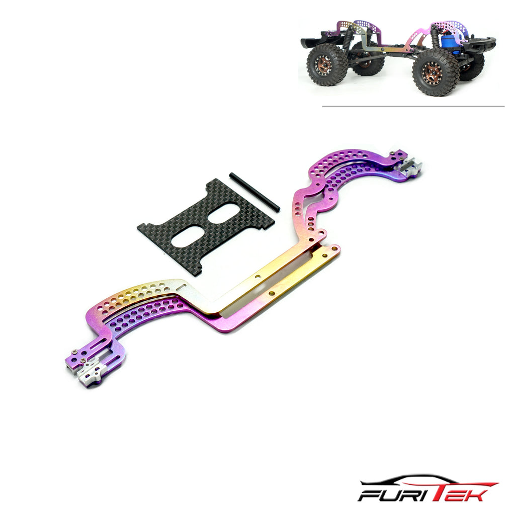 FURITEK GRASSHOPPER TITANIUM (RAINBOW) FRAME KIT FOR TRAXXAS TRX