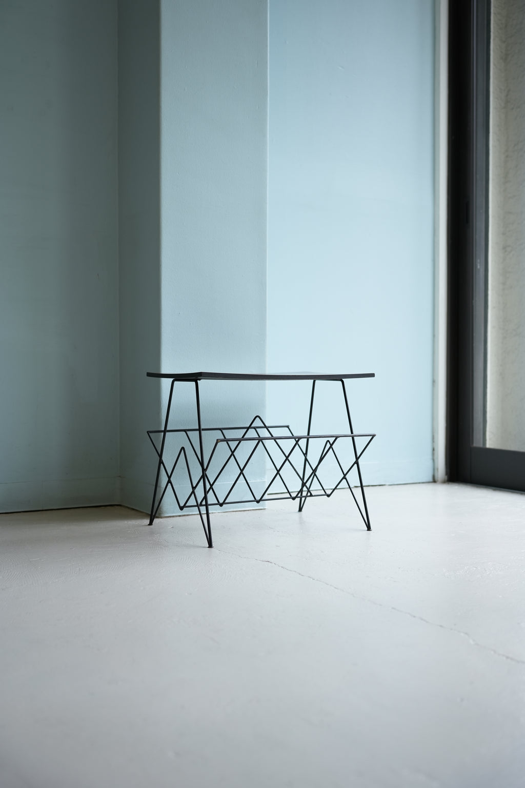 ミッドセンチュリーヴィンテージ サイドテーブル マガジンラック