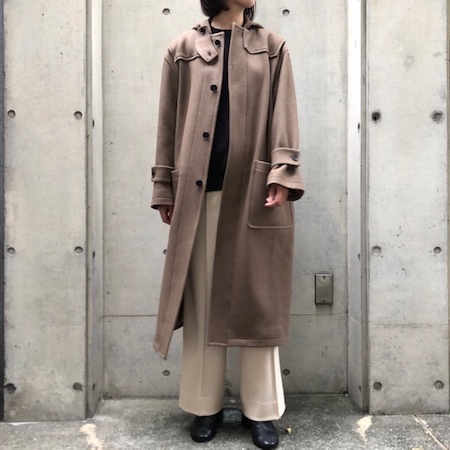 ARTWORK 福岡 AURALEE(オーラリー) WOOL SILK MELTON LONG DUFFLE COAT