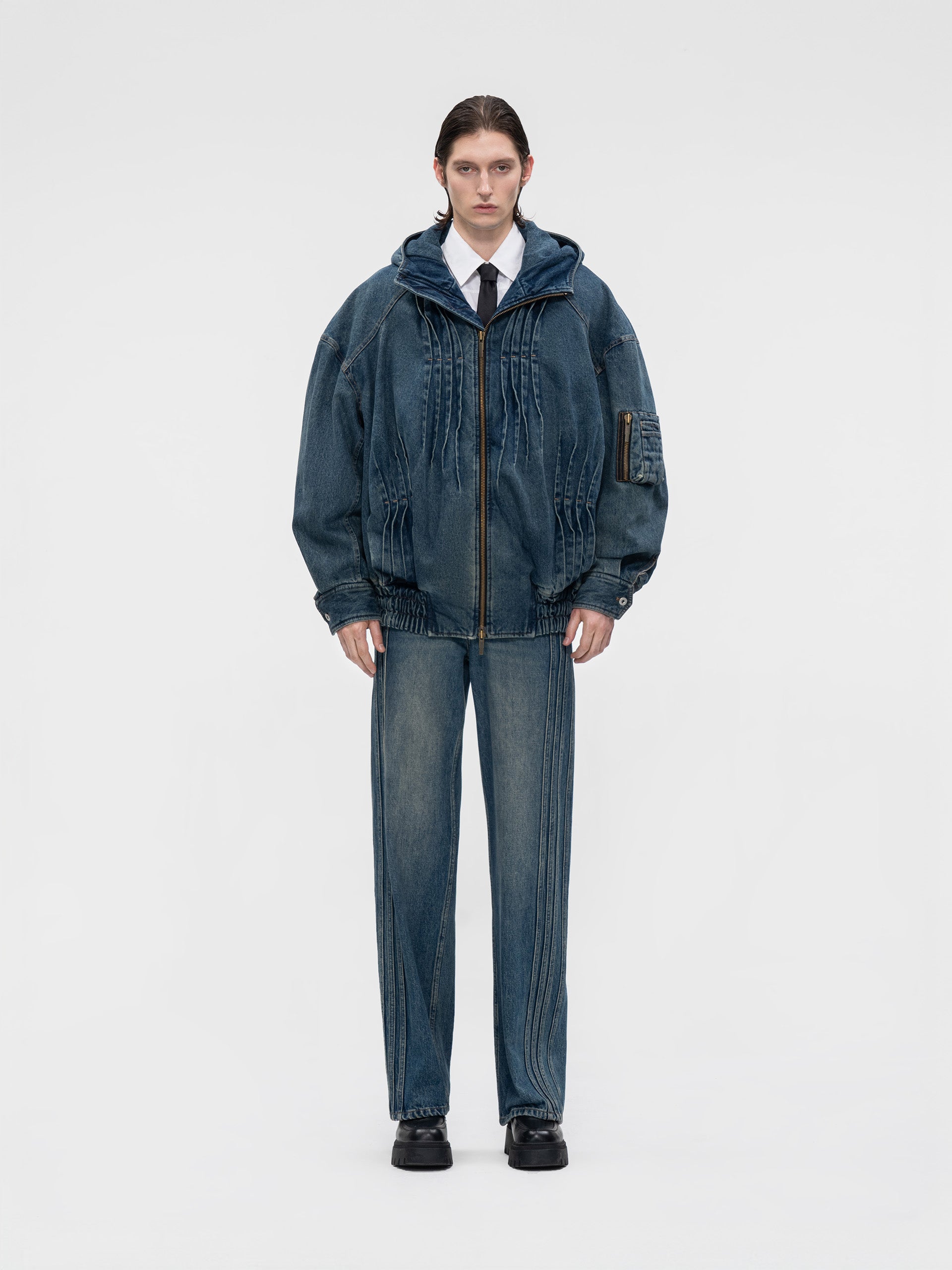 OVERSIZED BOMBER JACKET – Feng Chen Wang