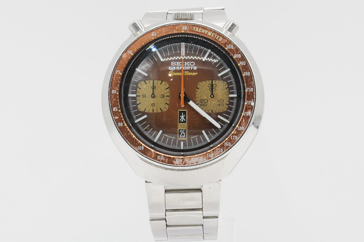 SEIKO Bullhead Speedtimer Ref. 6138-0040 1970s – FILMCAMERA TOKYO