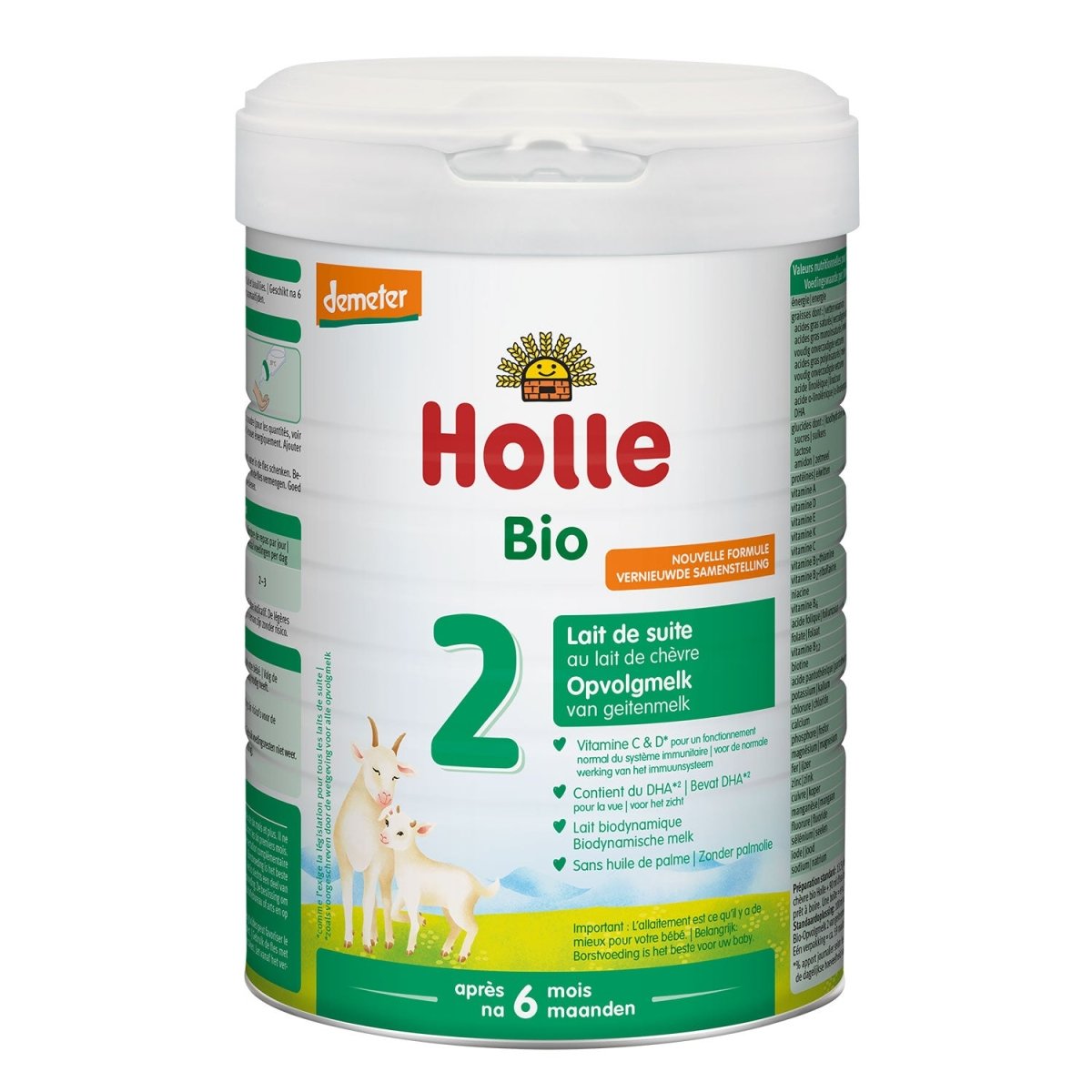 Holle Dutch Goat Milk Formula Stage 2 Can | Formuland