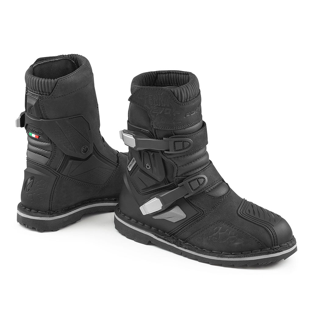 motorcycle boots | Forma Terra Evo Low black adventure dual sport