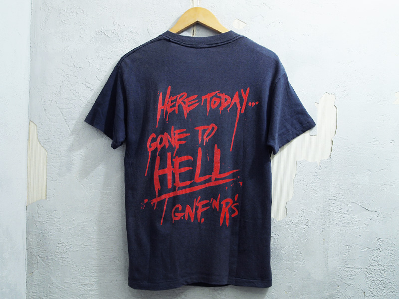 90's Vintage Guns N' Roses 1991 Tour ラインストーン Tシャツ M 1991