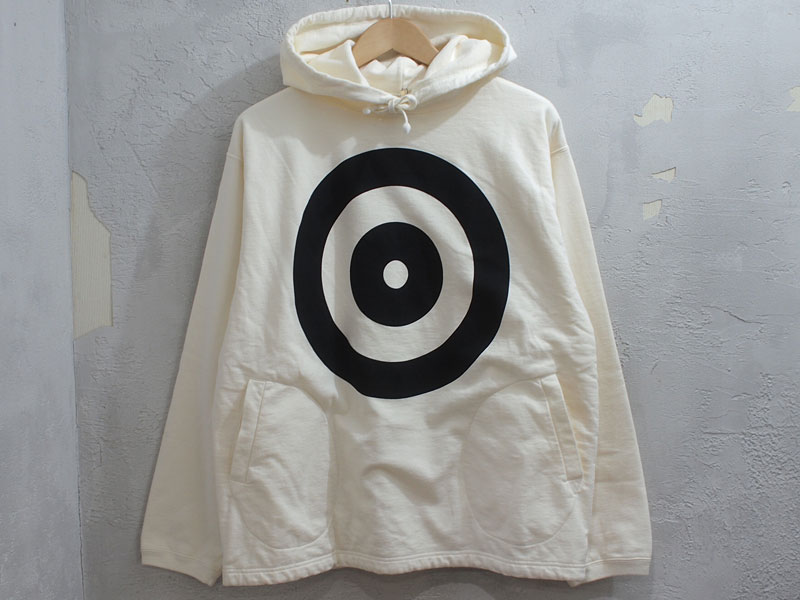 TENDERLOIN 'SWEAT PARKA'スウェットパーカー 目 ターゲット M 白