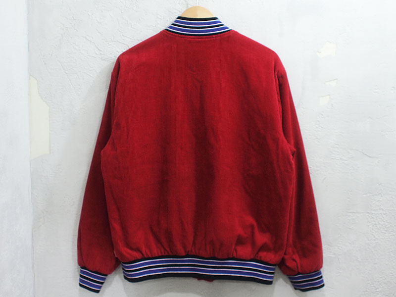 Supreme 'Old English Corduroy Varsity Jacket'バーシティジャケット