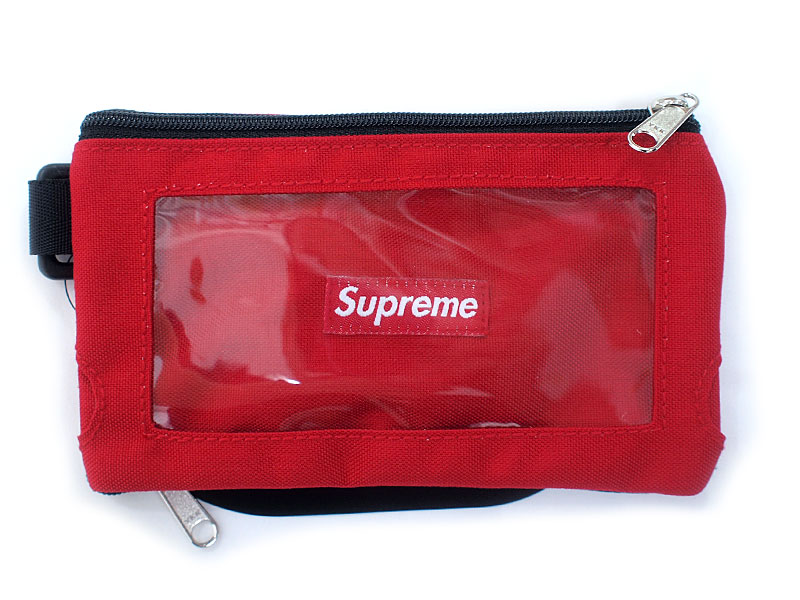 Supreme 'Mobile Pouch'モバイルポーチ 小物入れ レッド 赤 Red