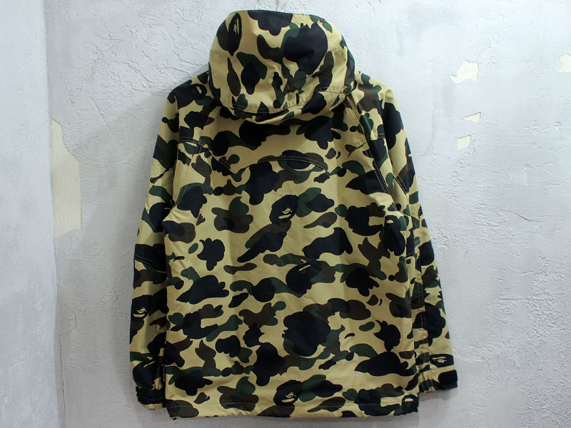 A BATHING APE '1st CAMO'マウンテンジャケット ナイロン カモ 猿迷彩