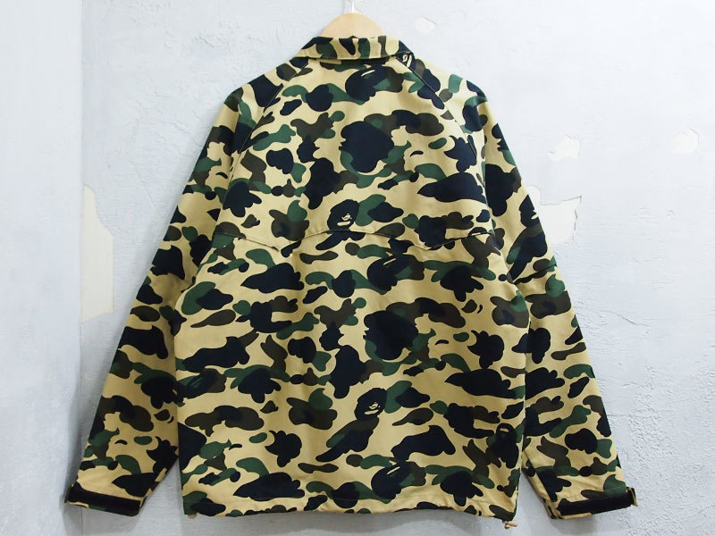A BATHING APE '1st CAMO RAIN JACKET'レインジャケット GORE TEX