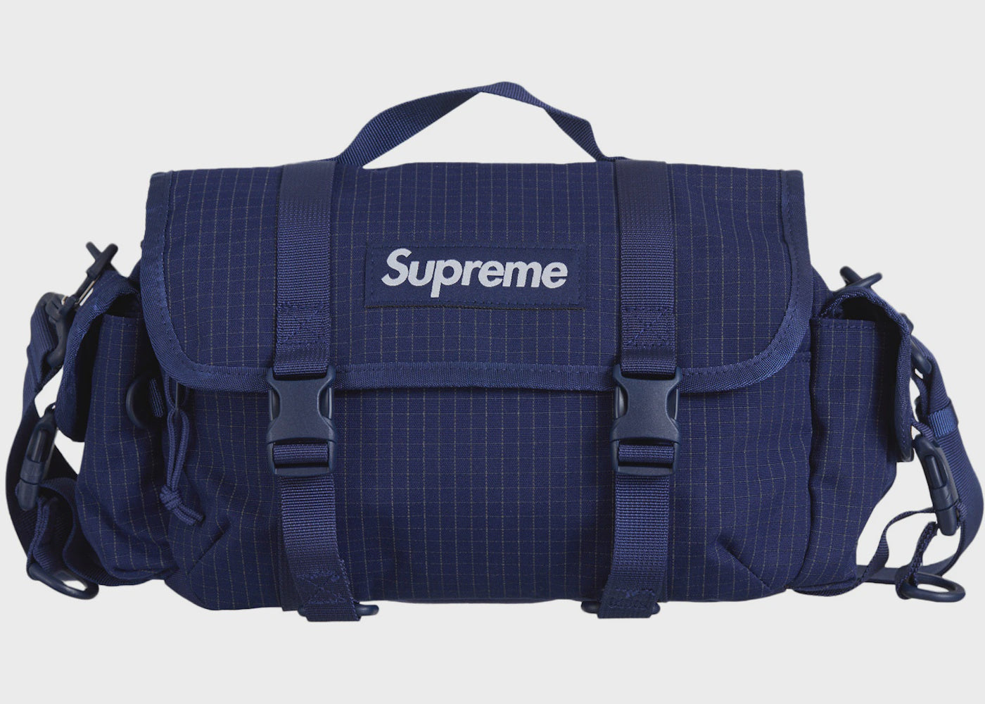 Supreme Mini Duffle Bag - Navy SS24 | Brand New (Deadstock