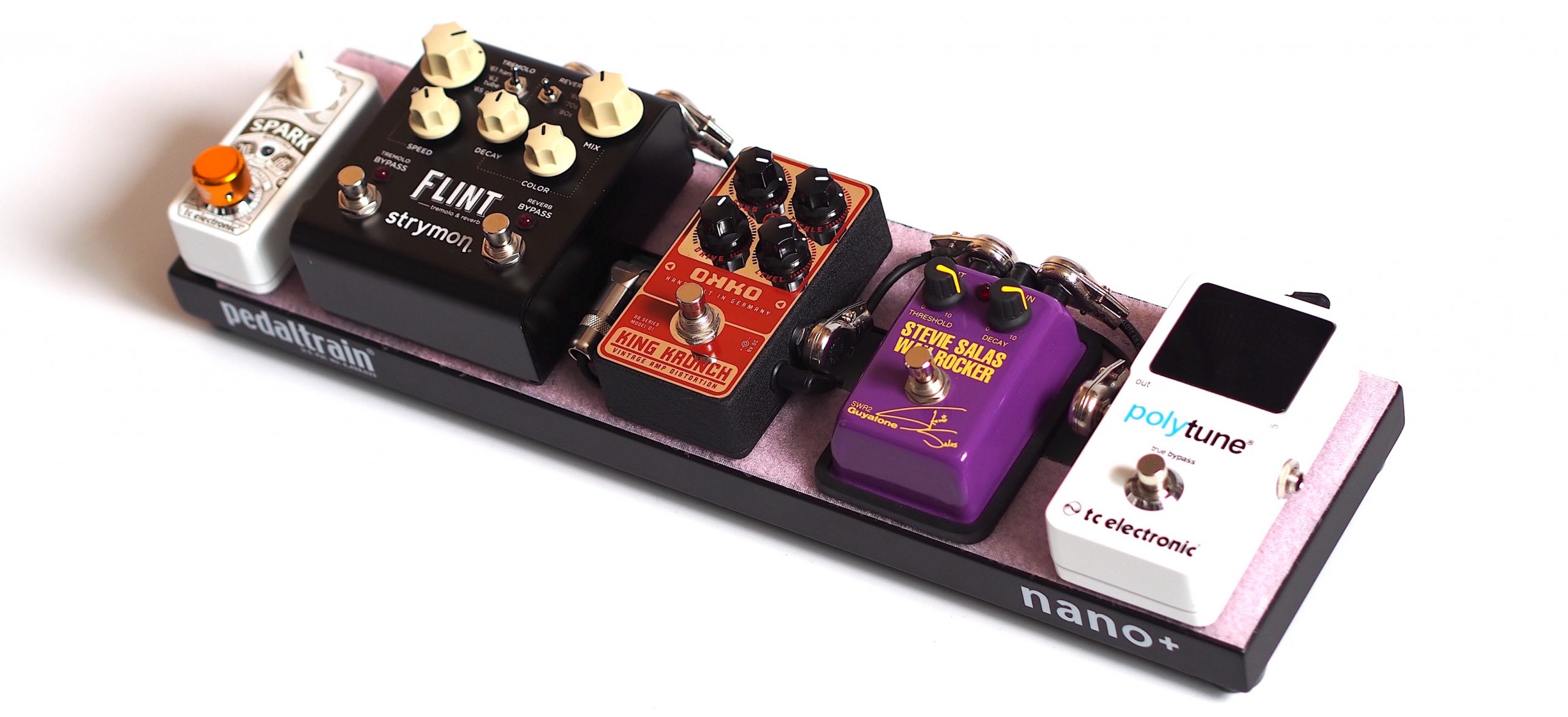 軽量コンパクト、ペダルトレイン、ナノ+ | ギターのレシピ