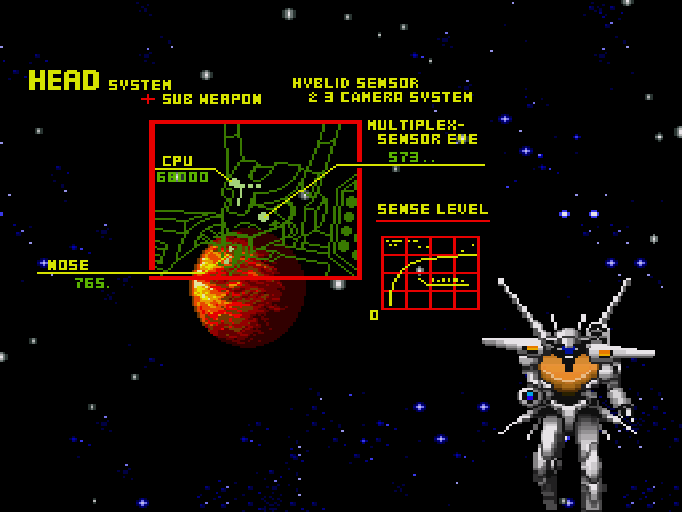 ナイトアームズ for SHARP X68000 (C)1989 アルシスソフトウェア