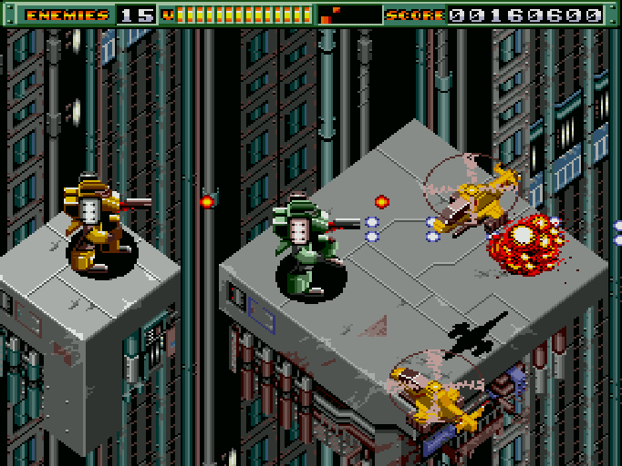 FZ戦記 アクシス for SHARP X68000 (C)1990 ウルフチーム