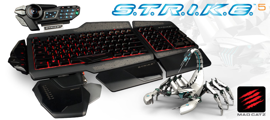Mad Catz S.T.R.I.K.E. 5 Gaming Keyboard Review | GamingShogun