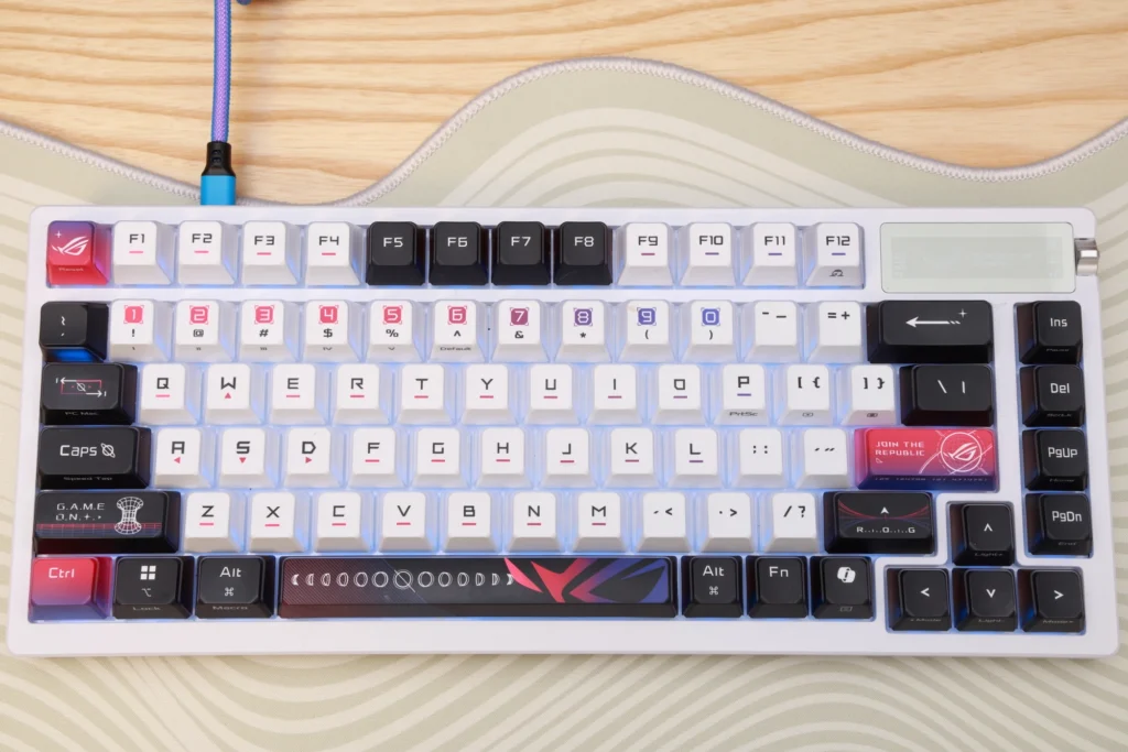 ROG Azoth X Gaming Keyboardレビュー！ スイッチ・キーキャップ全て高
