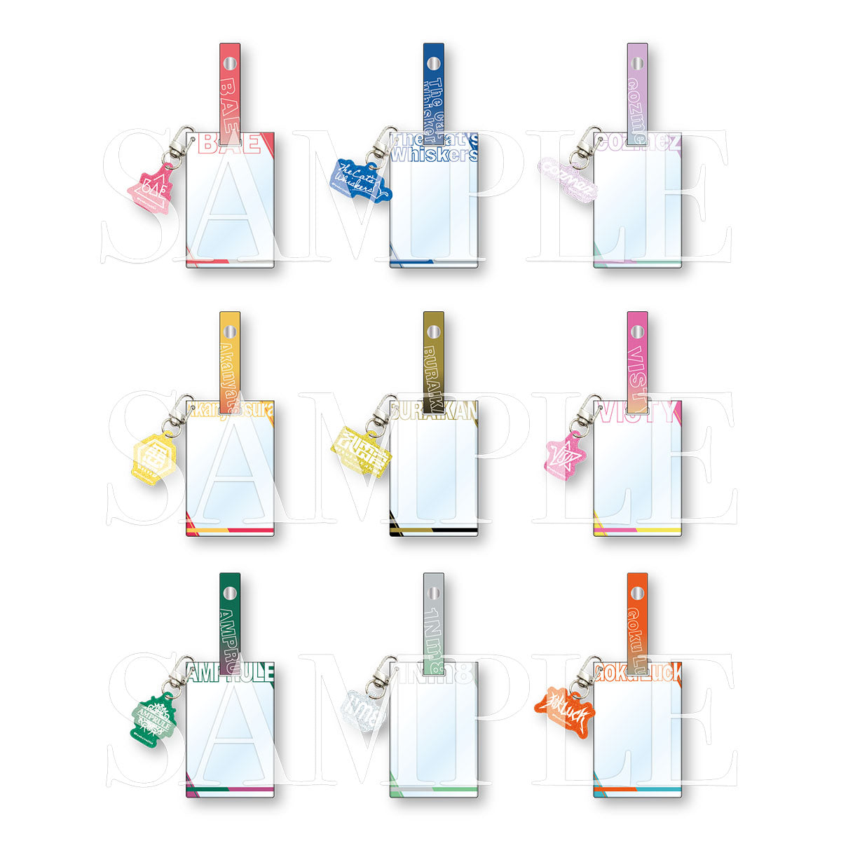 Paradox Live チャーム付きカードケース – GCRESTORE ジークレストア